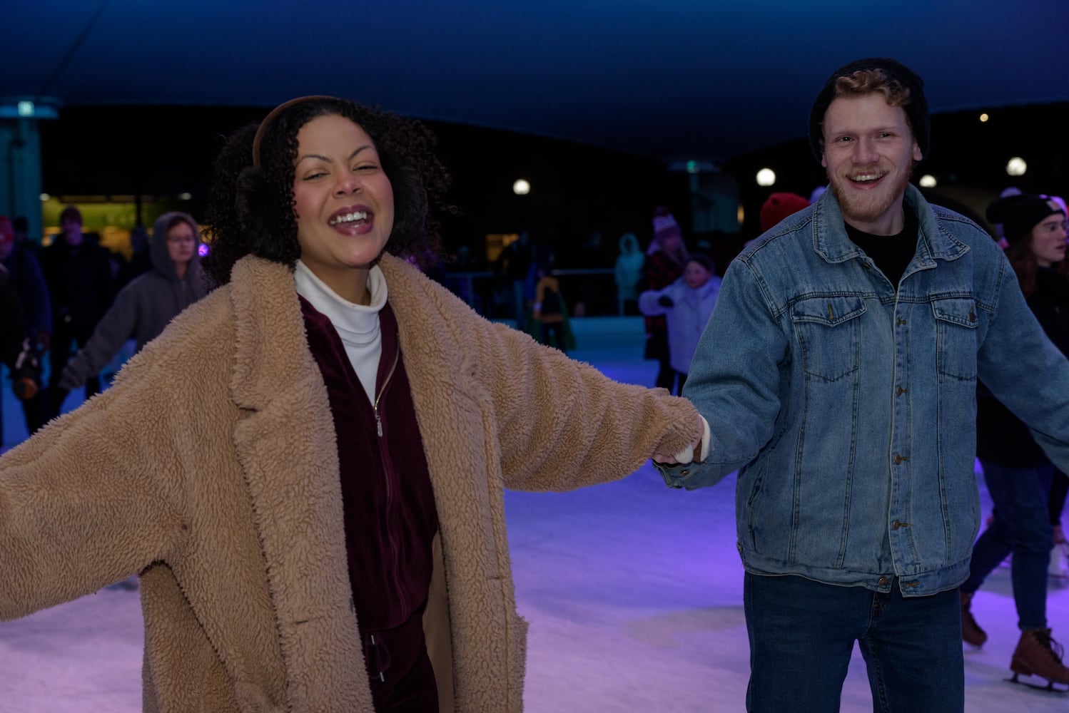 PHOTOS: Did we spot you ice skating during '90s Night at RiverScape MetroPark?