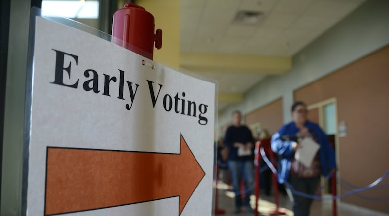 Local candidates for election have until Aug. 9, 2017, to file for office. Those candidates will be considered for certification on Aug. 21, 2017, except for Middletown and Hamilton candidates. Those cities, by charter, file on Aug. 24, 2017. Early voting for this November’s election begins on Oct. 11, 2017. MICHAEL D. PITMAN/2016
