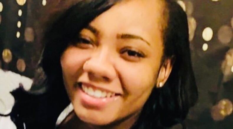 Lois Oglesby, a few months before her death, at a baby shower for her daughter Reign. CONTRIBUTED