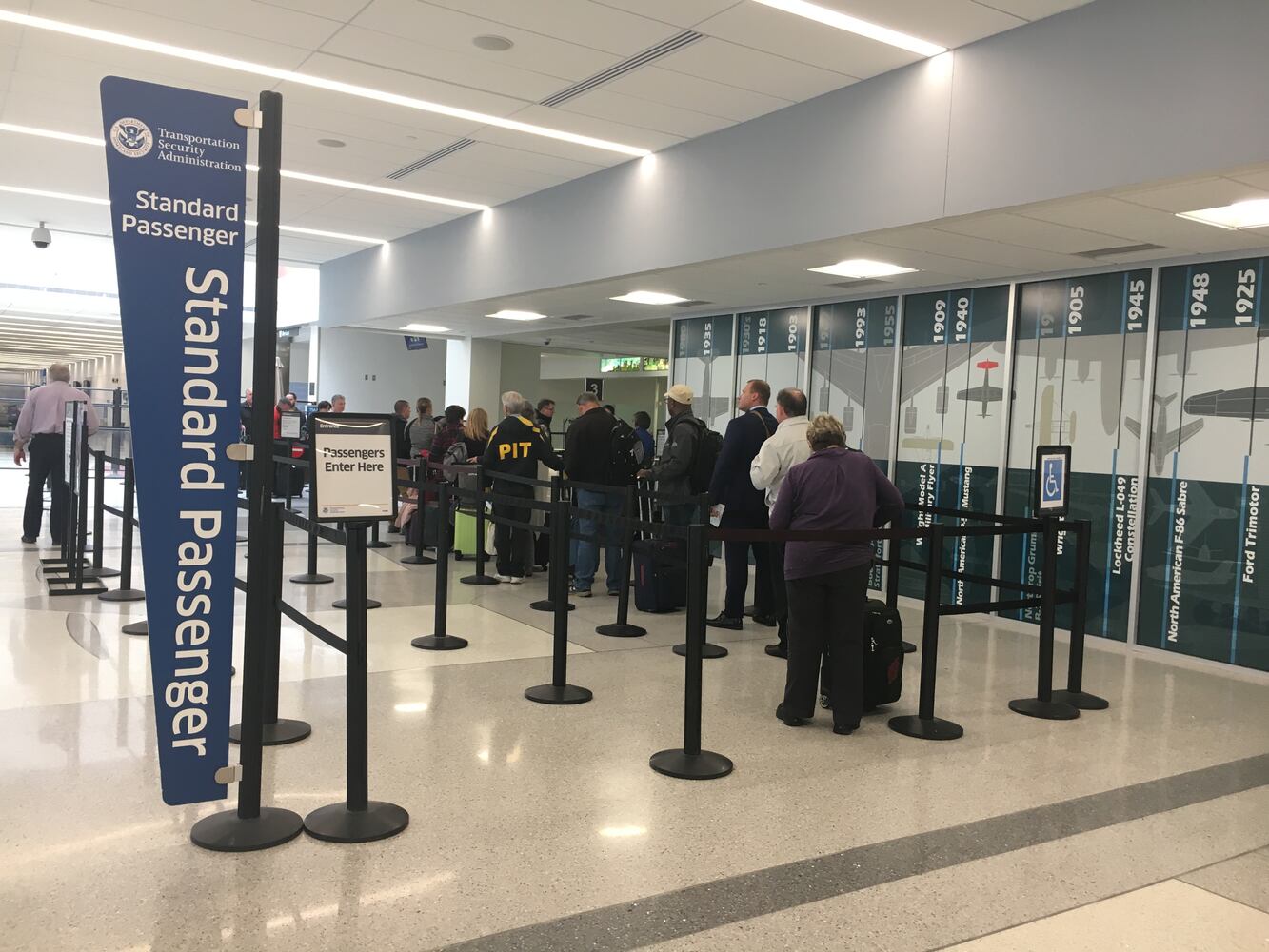 PHOTOS: Dayton airport's terminal renovation project wraps up