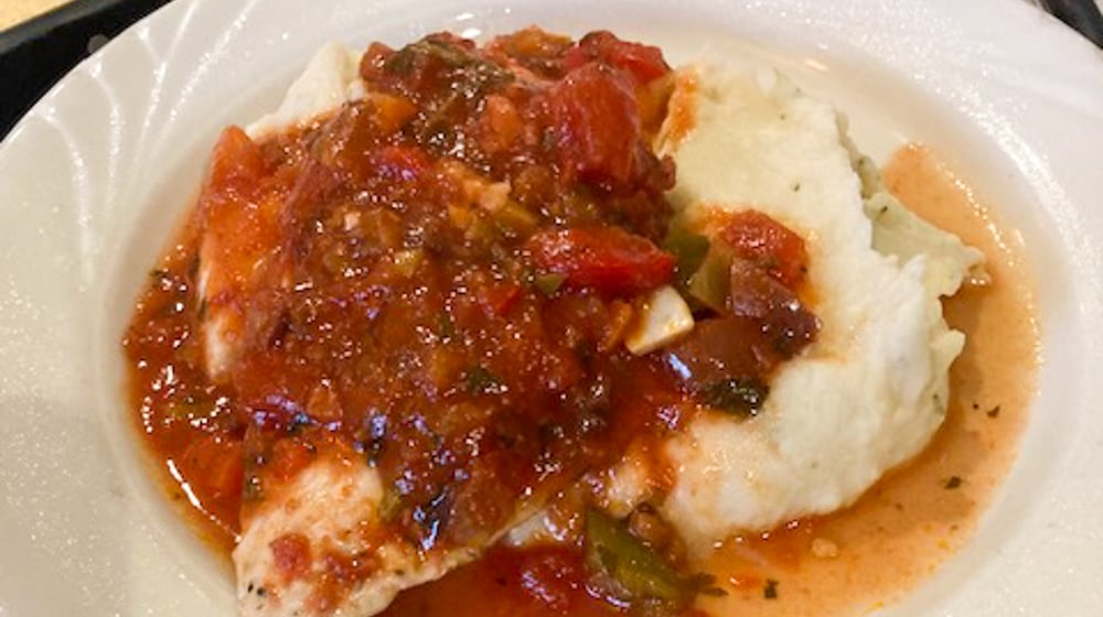 Chicken Cacciatore at the Walnut Grove Country Club. RAY MARCANO/CONTRIBUTED