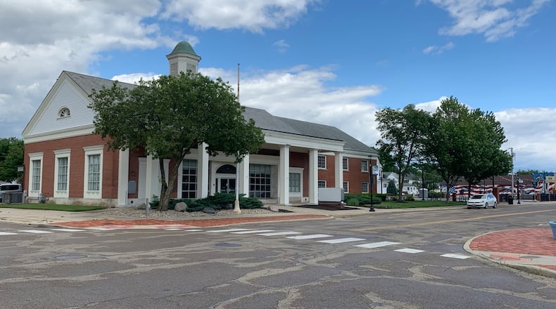 The former Fifth Third Bank in Fairborn is located at 125 West Main Street, at the corner of Wright Avenue. LONDON BISHOP/STAFF