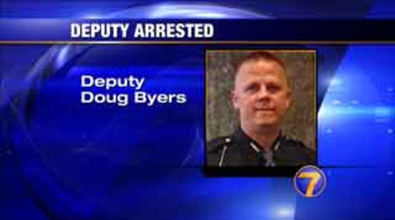Miami County Deputy Doug Byers has been charged with OVI. (WHIO-TV)
