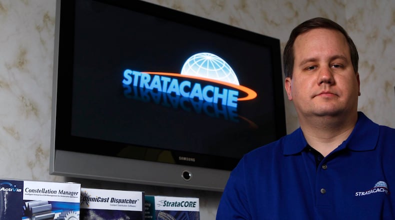 Stratacache CEO Chris Riegel. FILE