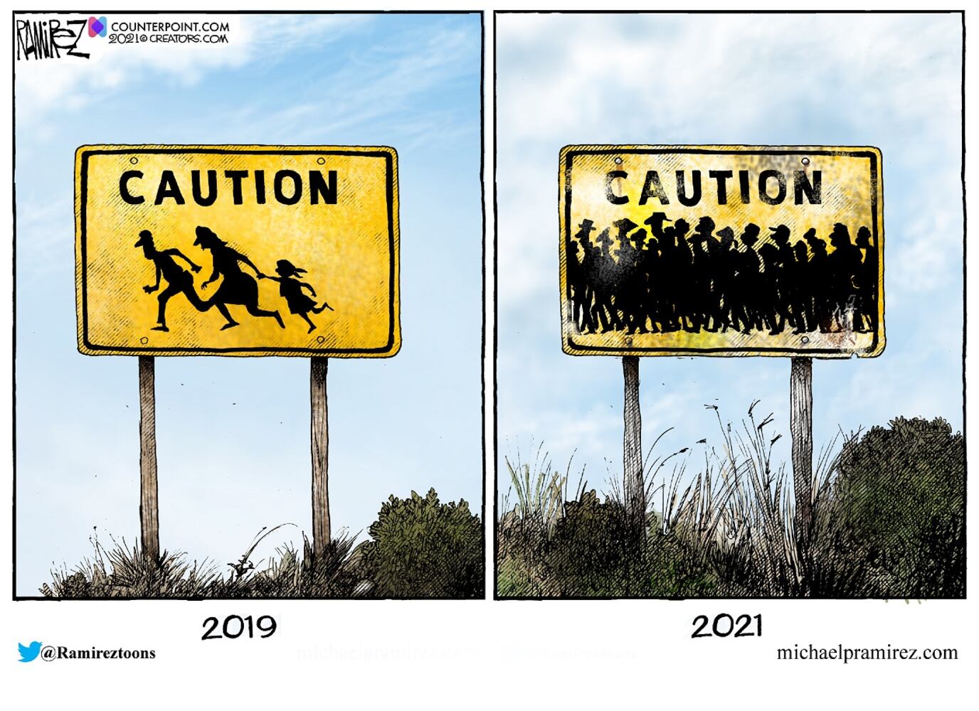 WEEK IN CARTOONS: Vaccines, immigration, spending and more
