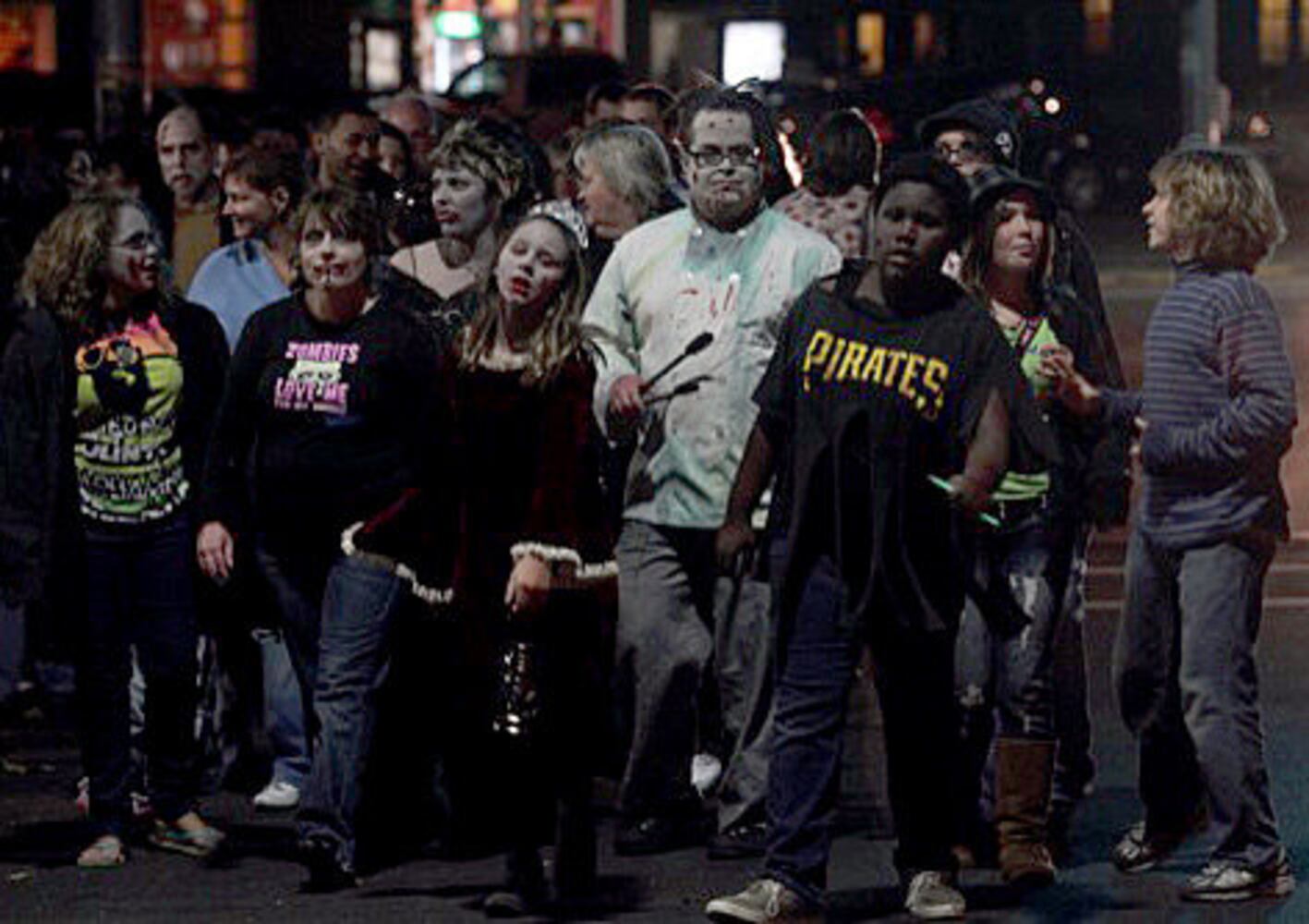 Zombie Walk in Yellow Springs