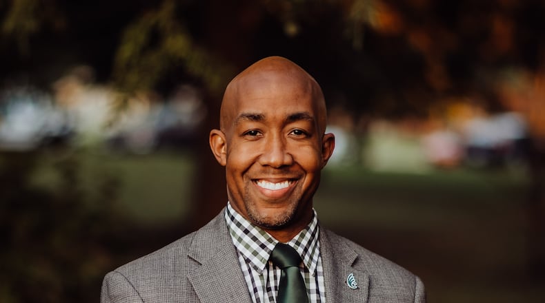 Trevor Bates, president of Wilmington College. He will be formally inducted on March 25 but has served as president since January 2021. Courtesy of Wilmington College.