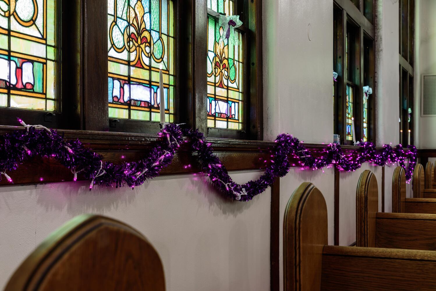 PHOTOS: A look inside McKinley United Methodist Church decorated for Christmas