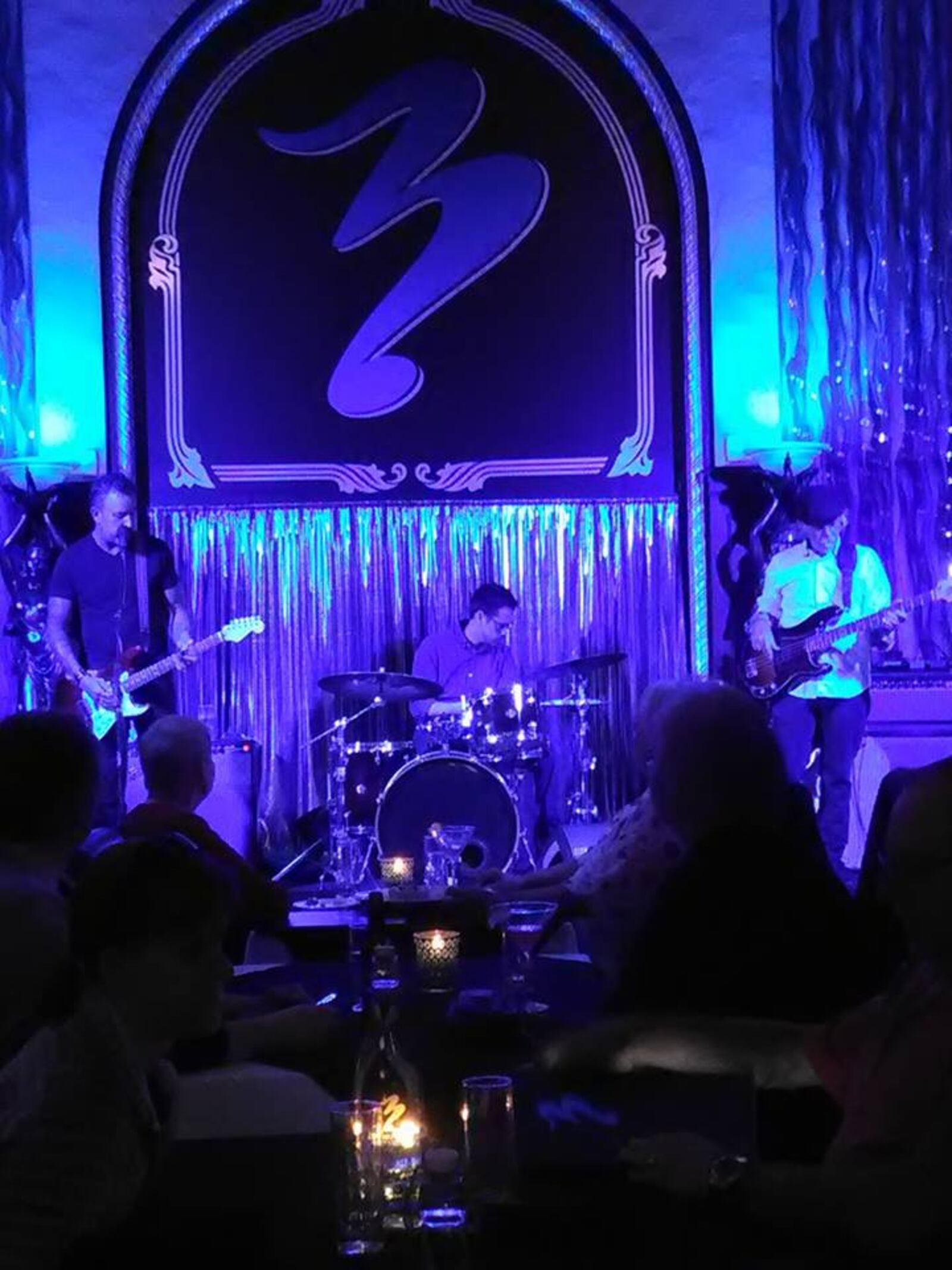 Music and a good looking menu await you and your dad at the Blue Note Bistro and Lounge.