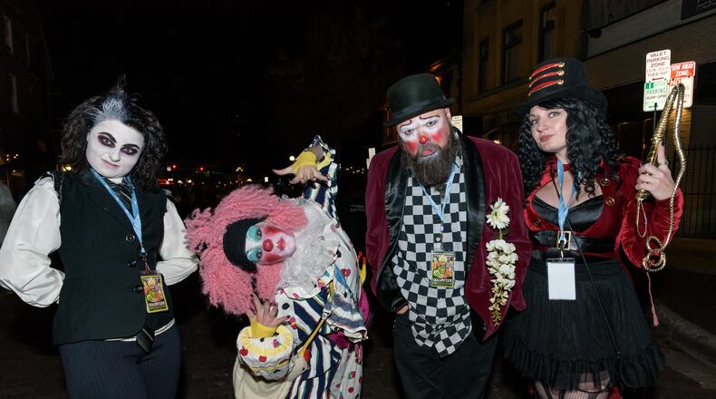 The Oregon District’s 37th Annual Hauntfest returns from 7 p.m. to 1 a.m. Saturday, Oct. 28 on East Fifth Street in Dayton. TOM GILLIAM / CONTRIBUTING PHOTOGRAPHER