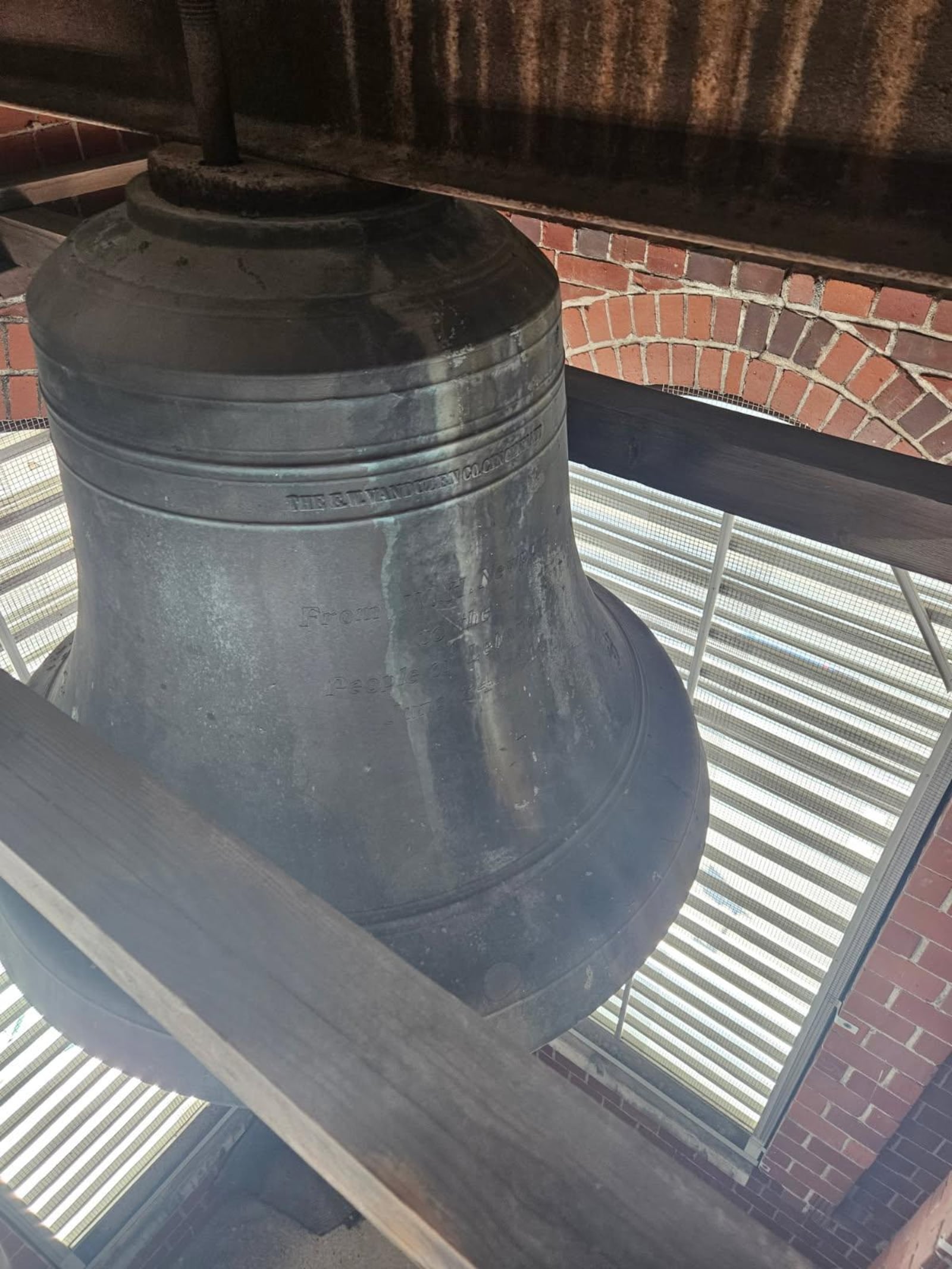 The historic bell and clock in Lebanon was was restored and once again ringing out, chiming the hours over the community from the bell tower atop Lebanon City Hall. CONTRIBUTED