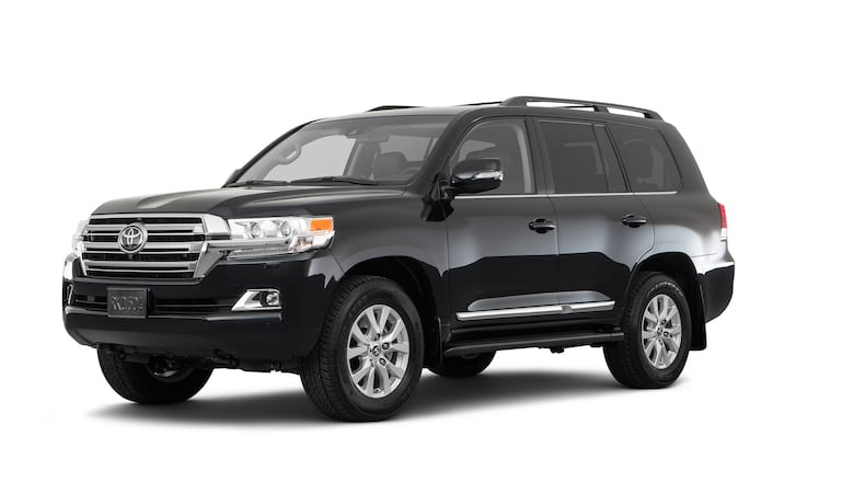 The 1957 Land Cruiser, a bare utility machine, was among the first Toyota vehicles sold in the United States. This model year, the 8-person SUV features the advanced Toyota Safety Sense-P system as standard equipment. Updates for 2018 include standard swing-away exterior mirrors that automatically activate when the vehicle is keyed on/off. Metro News Service photo