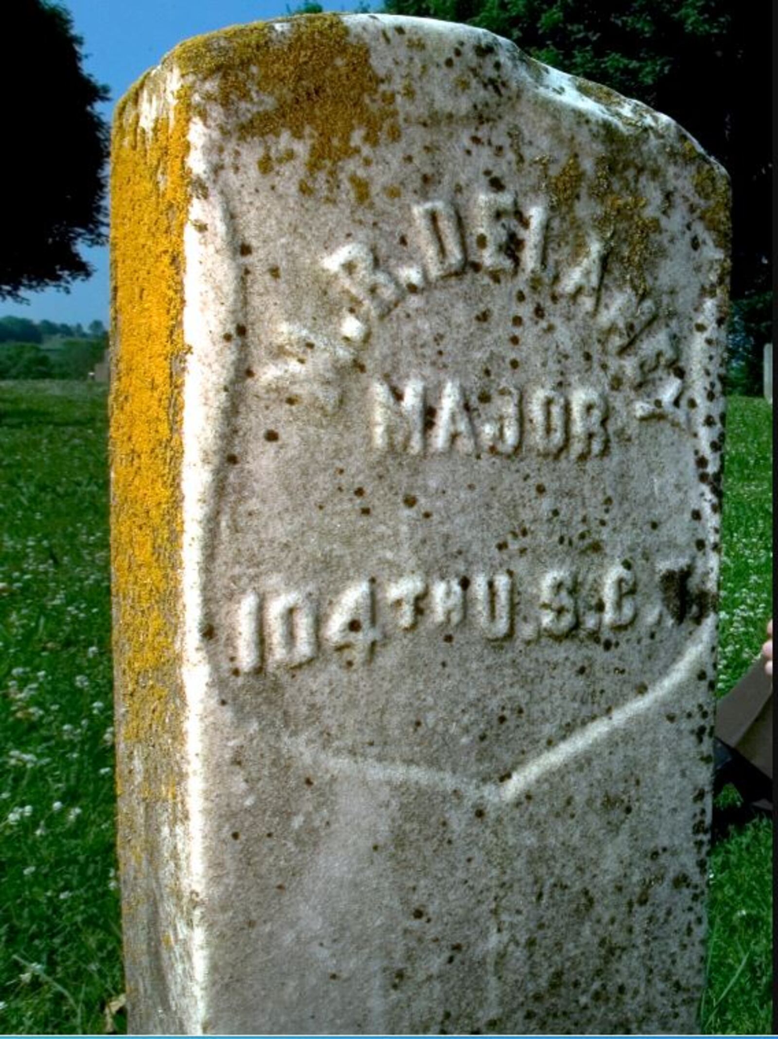 President Lincoln appointed Martin Delancy field rank major in 1865. He was the highest-ranking African American officer in the Civil War and the only one to attain his rank. He is buried in Wilberforce.