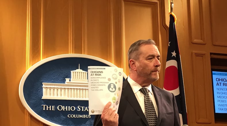 Ohio Auditor of State Dave Yost. Photo by Laura Bischoff.