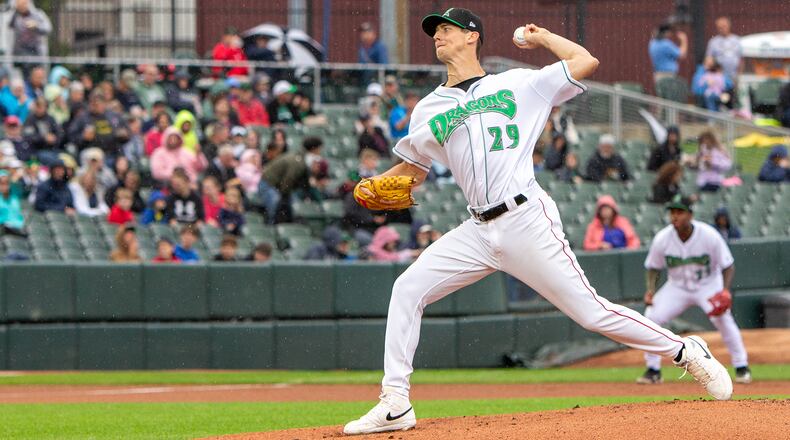 Brandon Williamson, who started 23 games for the Reds last season, pitched three scoreless innings, allowed one hit and struck out four Tuesday night in a rehab assignment. Jeff Gilbert/CONTRIBUTED