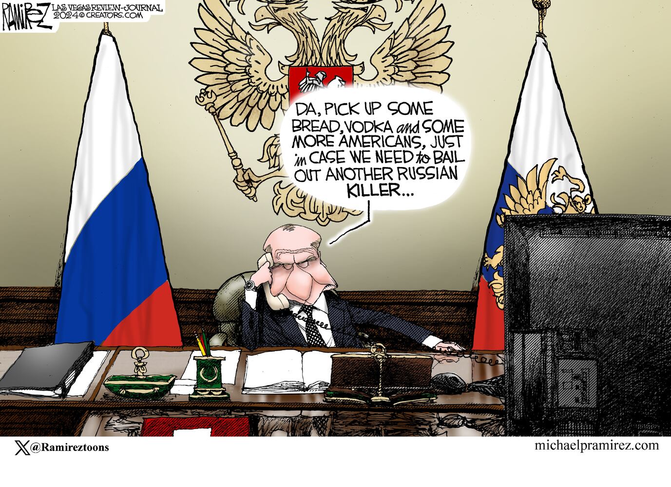 CARTOONS: Michael Ramirez, Aug. 9, 2024