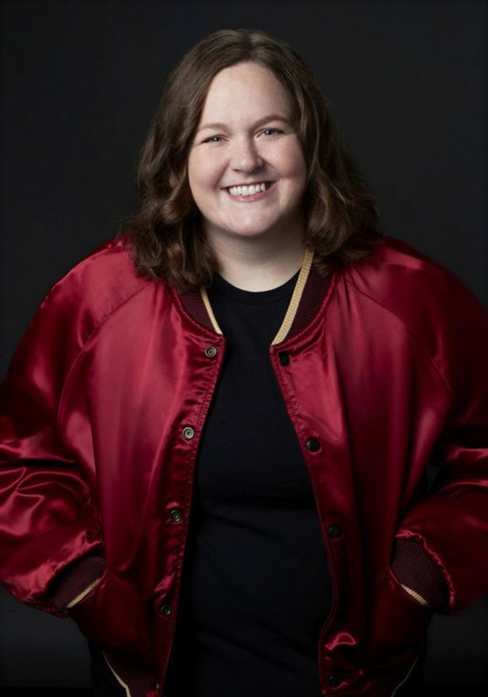 Molly Kearney, a University of Dayton alum, was the first non-binary cast member of “Saturday Night Live.” (PHOTO CREDIT: Mary Ellen Matthews/NBC)