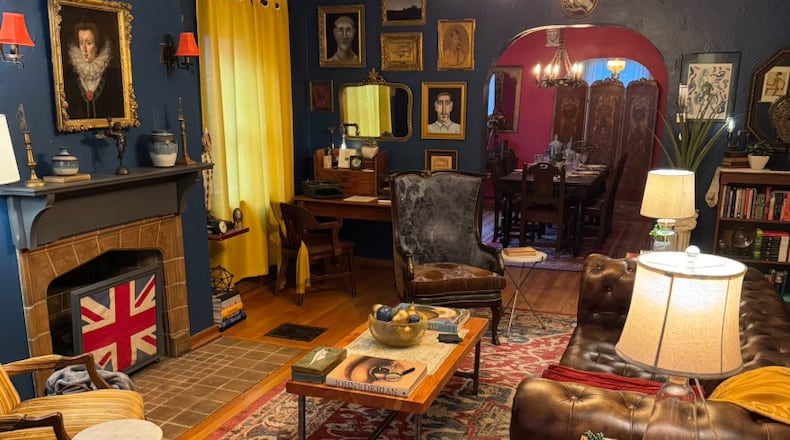 The home at 1360 Cornell Drive is owned by Ryan Kline. It was built in 1928 in the French Eclectic style that was popular at the time. CONTRIBUTED