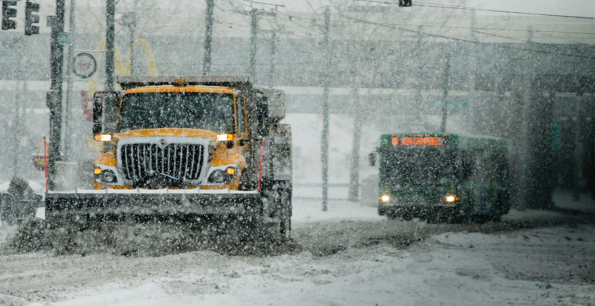 Dayton record snowfall
