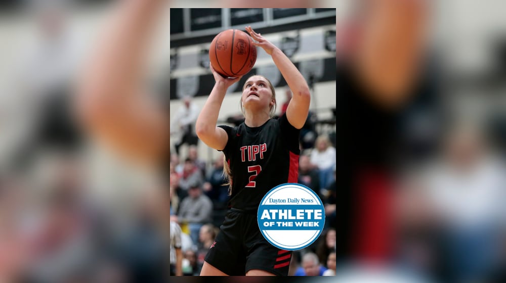Tippecanoe sophomore Abbi Mader won the voting to be the Dayton Daily News Athlete of the Week for the recognition period from March 2 through March 8. STEVEN WRIGHT / STAFF