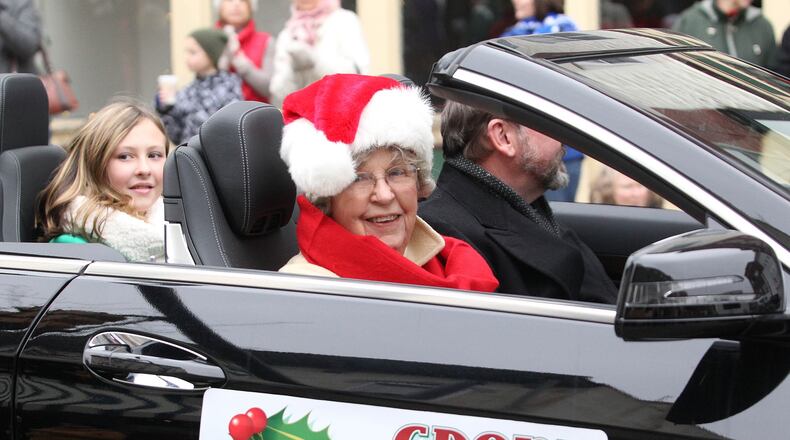 This year’s holiday parade in downtown Miamisburg is set for 2:30 p.m. Saturday. CONTRIBUTED