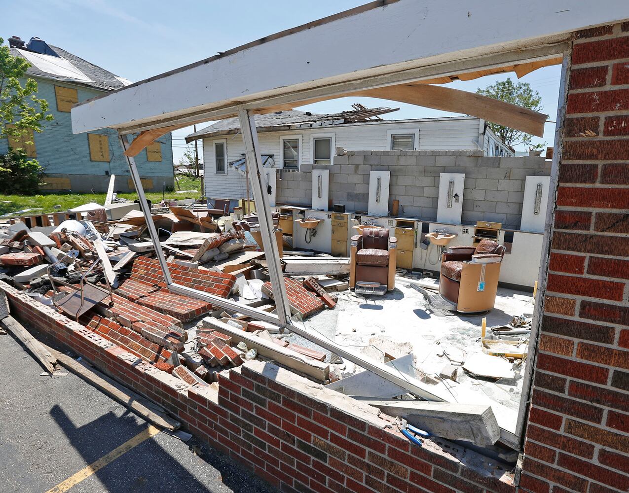 PHOTOS: Harrison Twp. cleanup continues one month after tornadoes