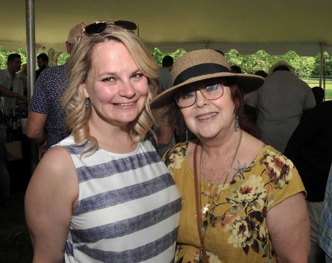 Did we spot you at Fleurs de Fete at Carillon Historical Park?