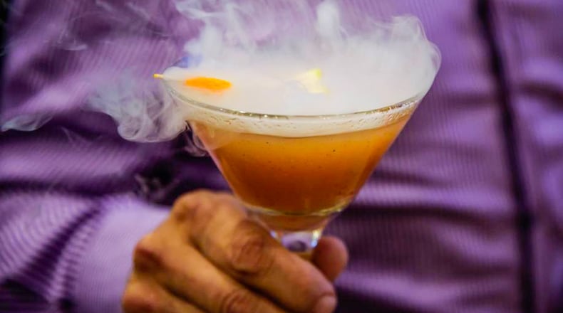 Mixologists will gather for the eighth annual Buckeye Vodka Battle of the Bartenders on Wednesday, March 8 at The Steam Plant in Dayton. TOM GILLIAM / CONTRIBUTING PHOTOGRAPHER