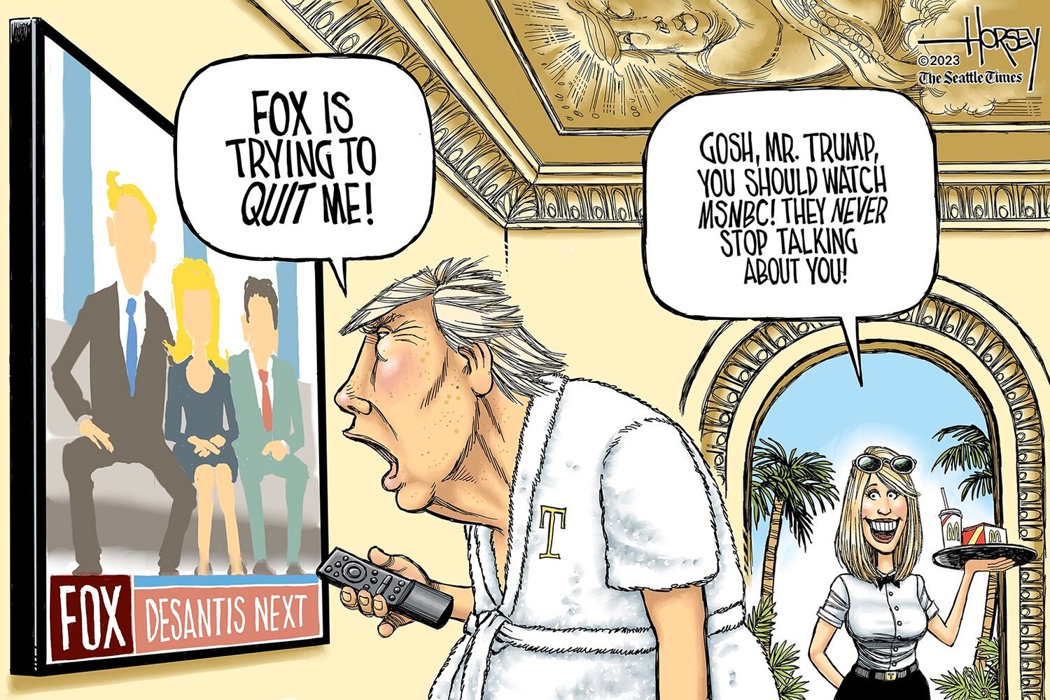 WEEK IN CARTOONS: Trump indictment, school shooting and more