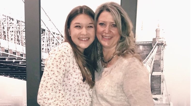 Nola Palomar, right, with her daughter Nolita Palomar, says proposed tariffs could force the winery and olive-oil business founded by her late husband into bankruptcy. CONTRIBUTED