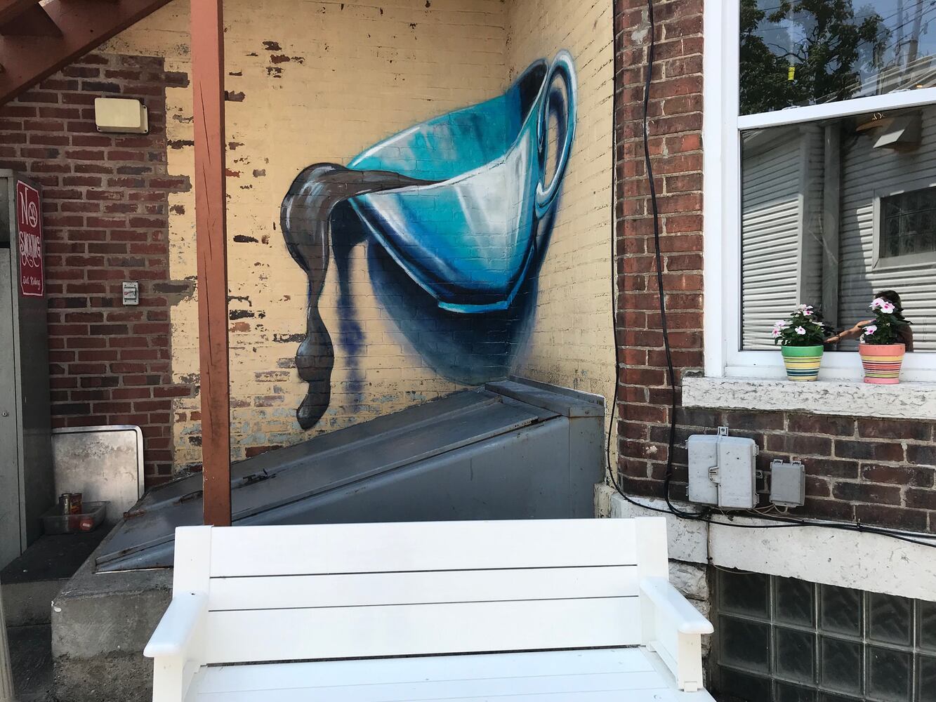 PHOTOS: This new downtown Dayton mural might make you hungry
