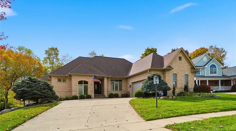 This three bedroom brick ranch is in the Beavercreek Country Club community, was built in 2002 and has 5,318 square feet of living space and a two car attached garage. CONTRIBUTED
