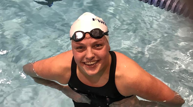 Margaret Berning, Fairmont. Photo courtesy/Swimmeet.com