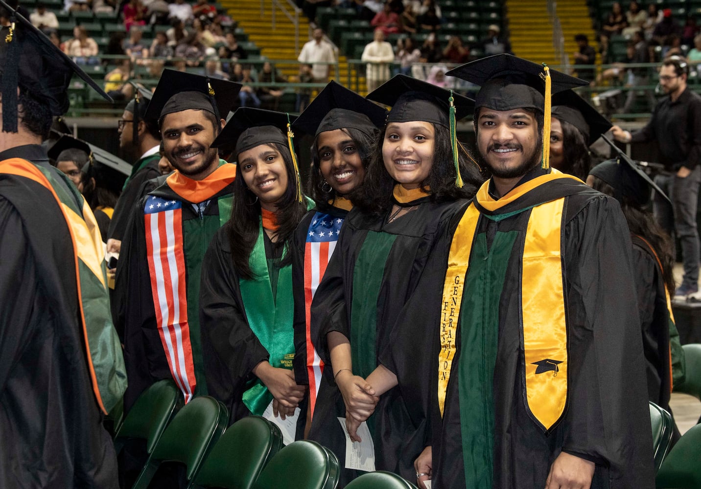 Wright State University's 2025 spring commencement