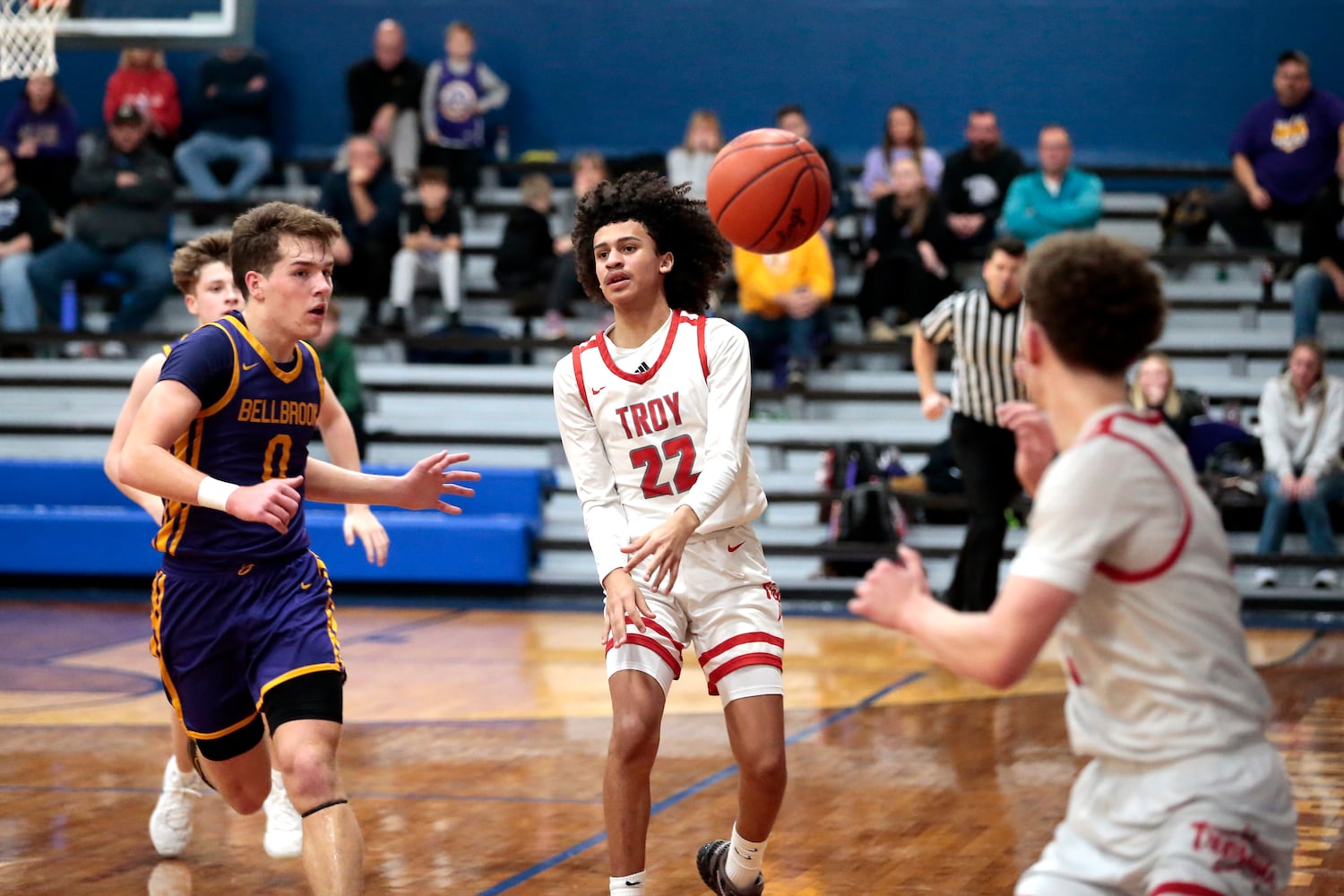 Bellbrook Troy basketball