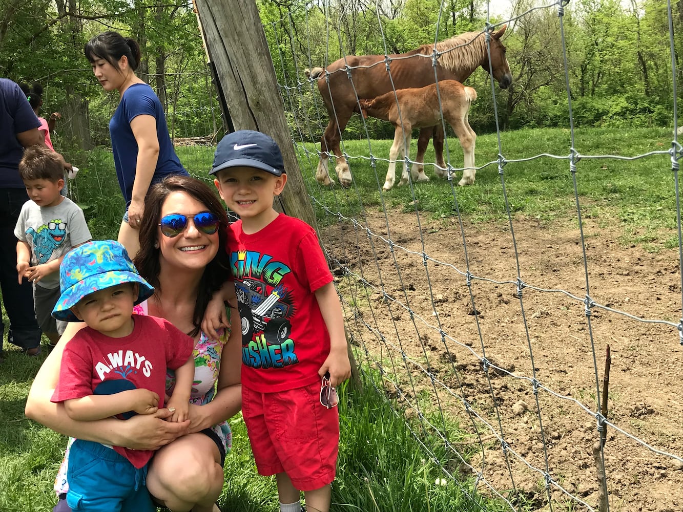 PHOTOS: We saw baby pigs and baby goats- did we see YOU at the Aullwood’s Farm Babies Fest?