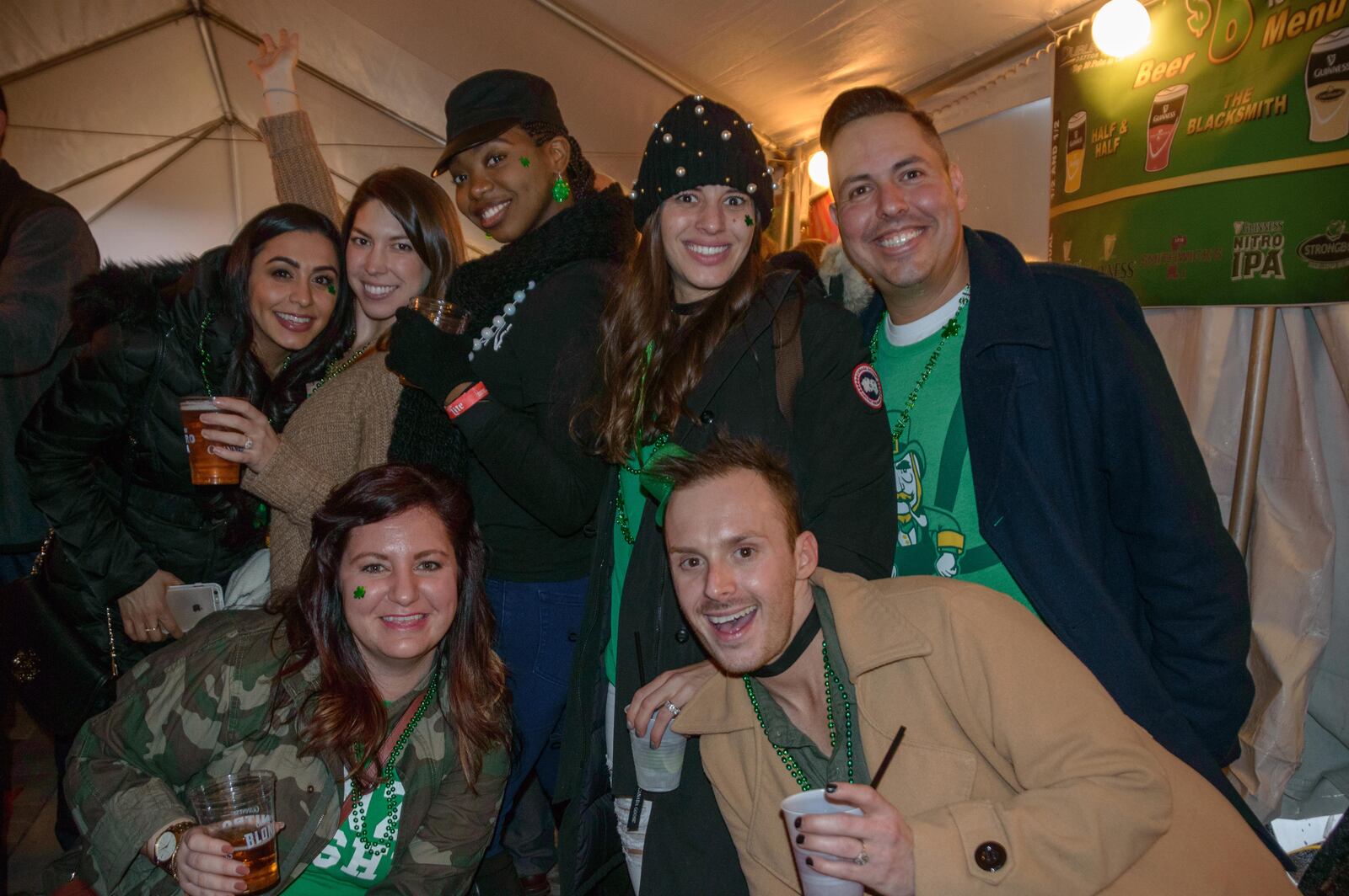 It looks like Dayton’s Oregon District was the place to be on Friday evening, March 17, 2017 for St. Patrick’s Day shenanigans. TOM GILLIAM/CONTRIBUTING PHOTOGRAPHER