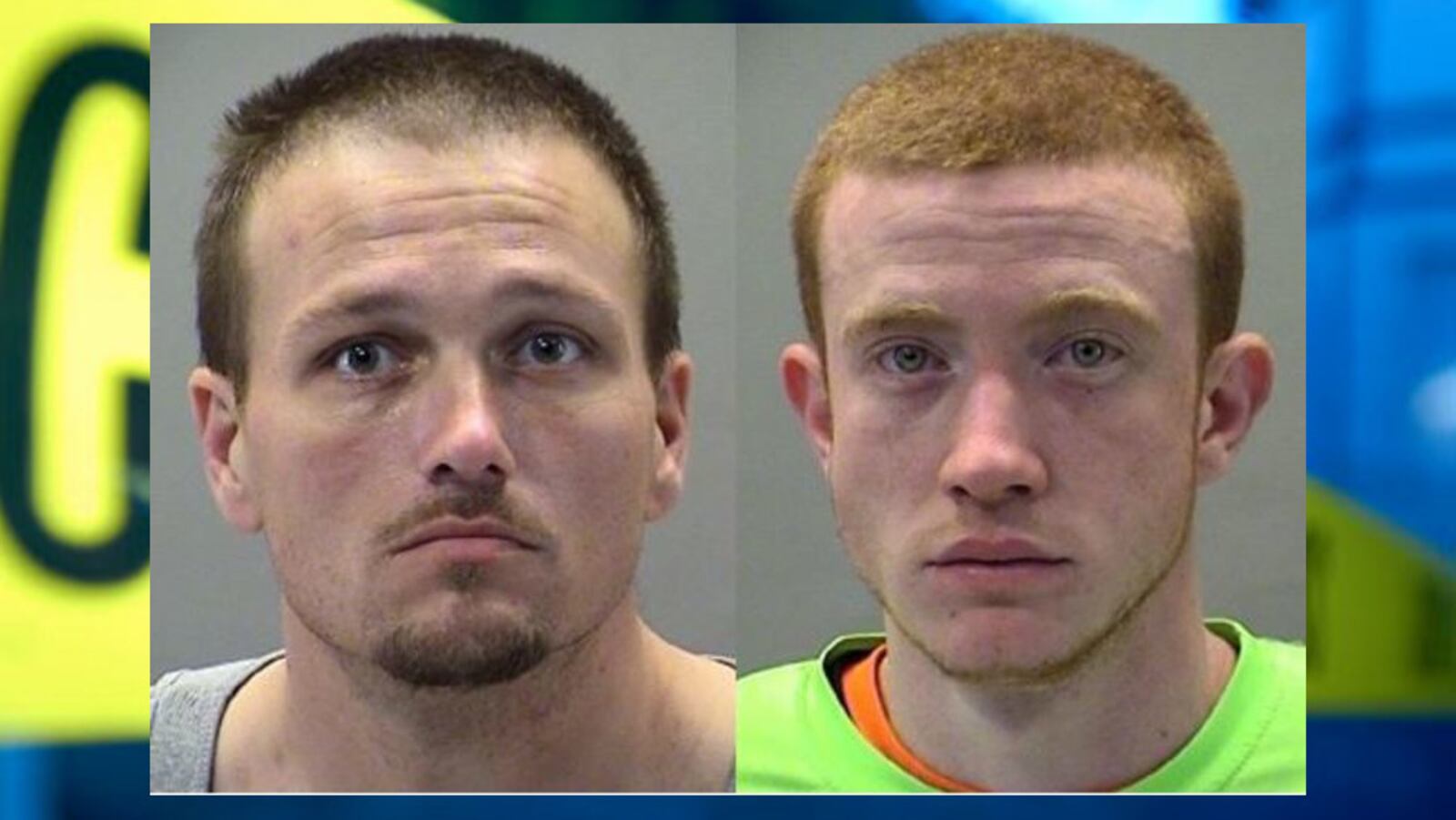 Timothy Combs, left, and Jeffrey Holzinger
