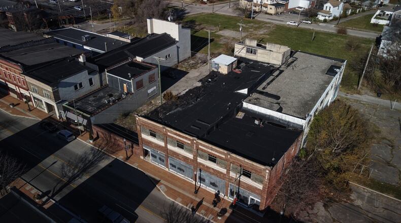 The former Wight Brothers bicycle shop at  1005 West Third St. in Dayton may be demolished. The building was built in 1892. JIM NOELKER/STAFF