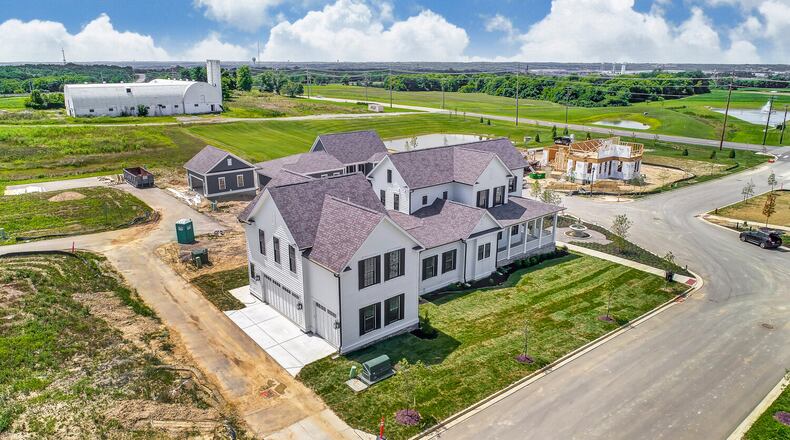 The first of 4,500 homes to be built in the 1,200-acre Union Village new urbanist community outside Lebanon is up for sale.