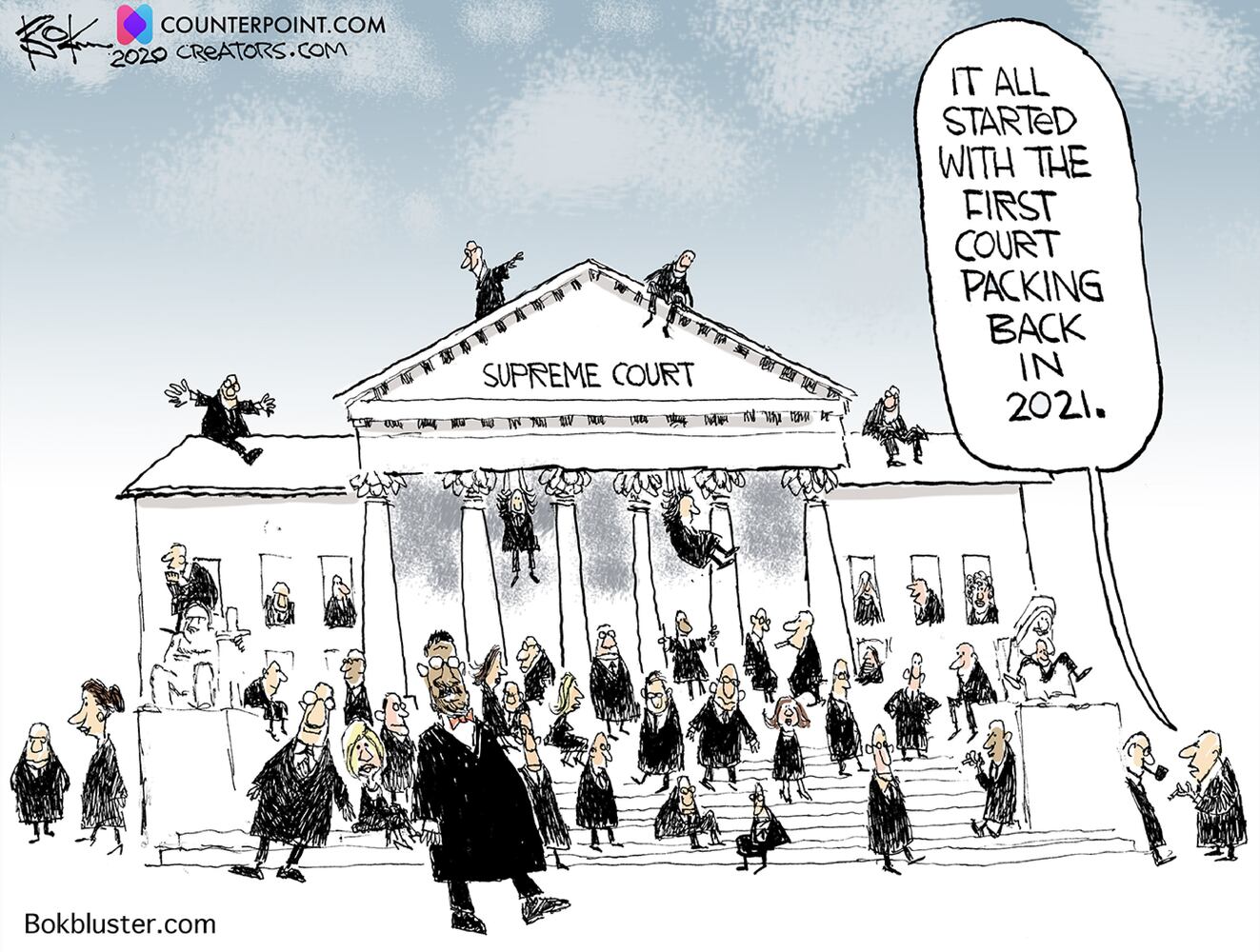 Week in cartoons: Amy Coney Barrett, the election and more