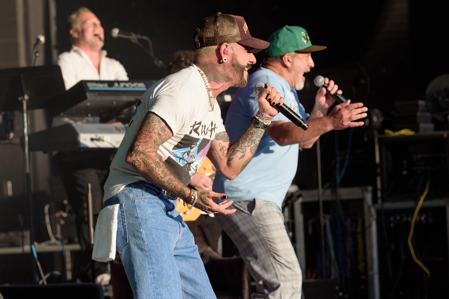 PHOTOS: Joey Fatone of NSYNC and AJ McLean of the Backstreet Boys live at Fraze Pavilion
