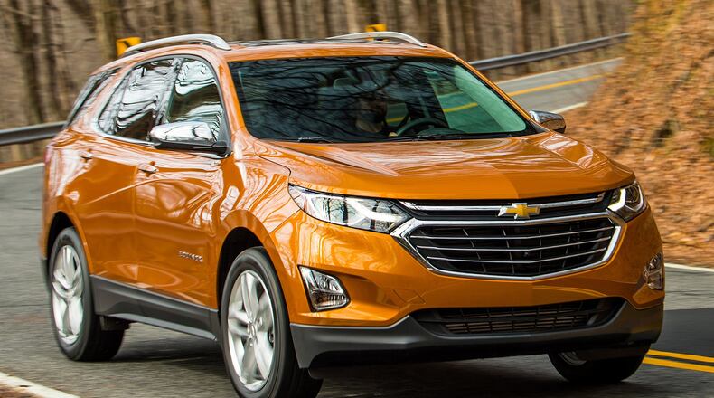 Get ready to ghost your gas station. The 2018 Chevrolet Equinox offers an EPA-certified 39 mpg on the highway (FWD model) with the available 1.6L turbo-diesel engine. Chevrolet photo
