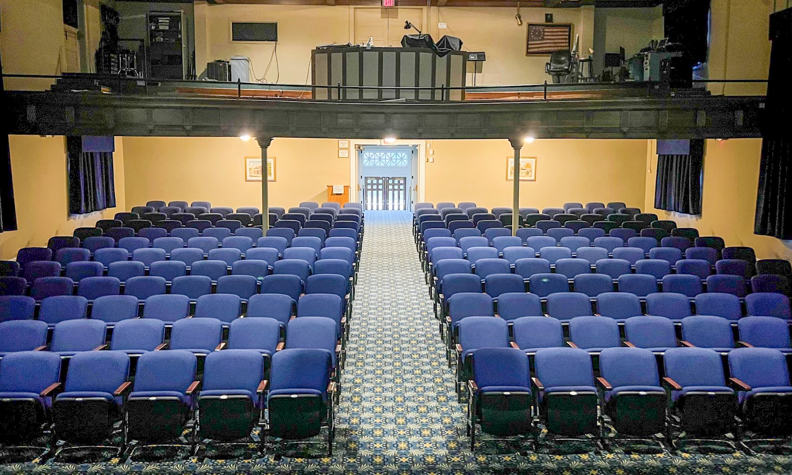 The Washington Twp.-operated Town Hall Theatre, 27 N. Main St., Centerville. The theater was built in 1908. CONTRIBUTED