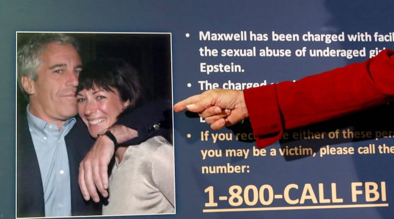 FILE — Audrey Strauss, Acting United States Attorney for the Southern District of New York, speaks during a news conference to announce charges against Ghislaine Maxwell for her alleged role in the sexual exploitation and abuse of multiple minor girls by Jeffrey Epstein, July 2, 2020, in New York. (AP Photo/John Minchillo, File)