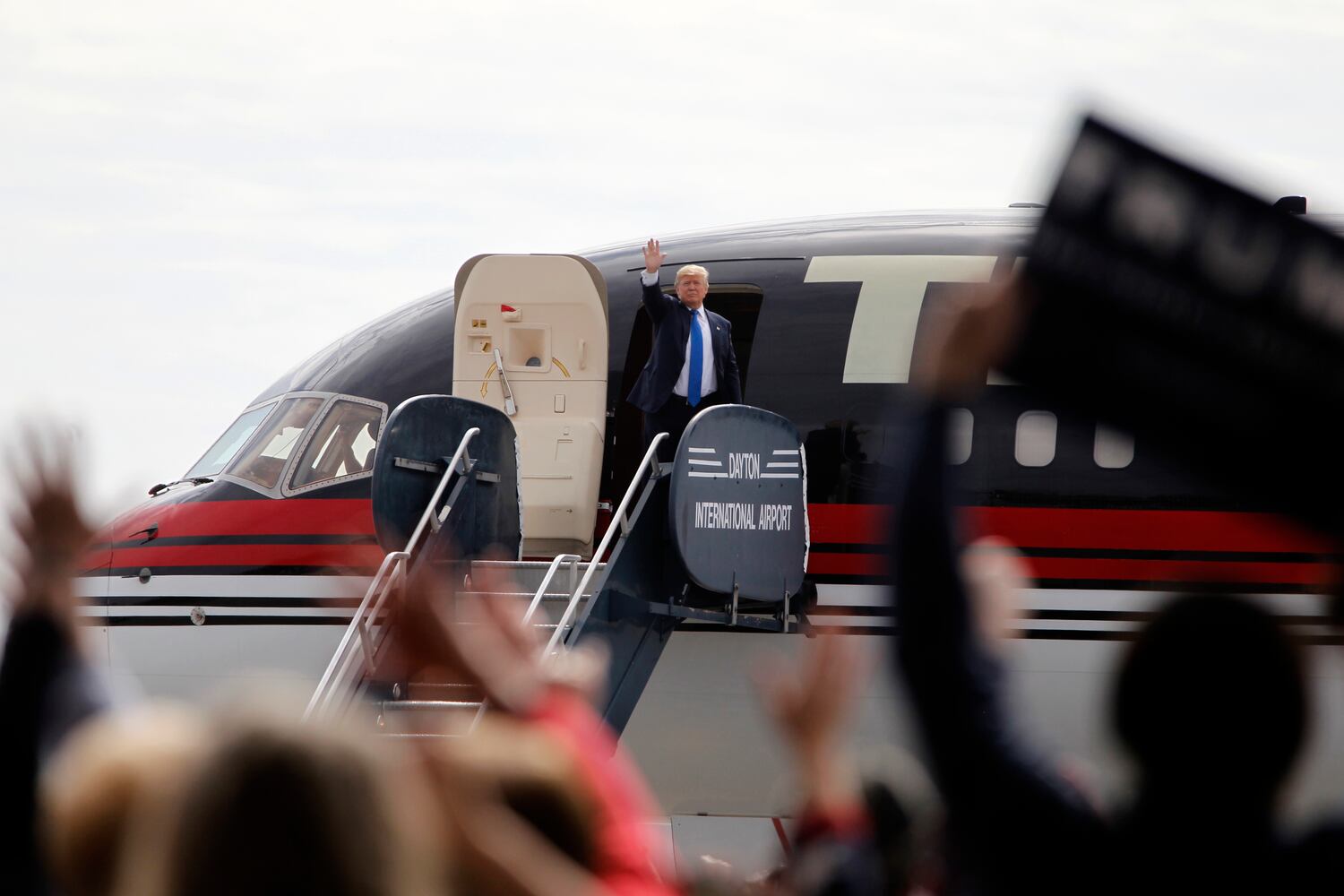 PHOTOS President Trump's past visits to the region.