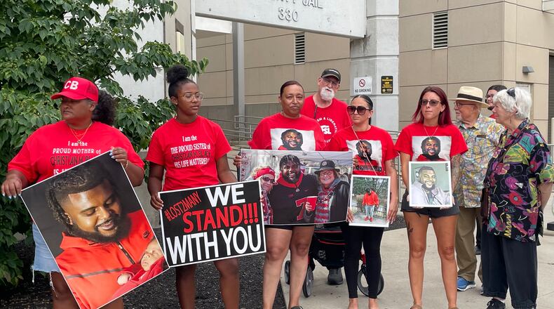 The family of Christian Black, a man who died in Montgomery County jail custody earlier this year, seeks answers surrounding the death of the 25-year-old, July 2025. SYDNEY DAWES / STAFF