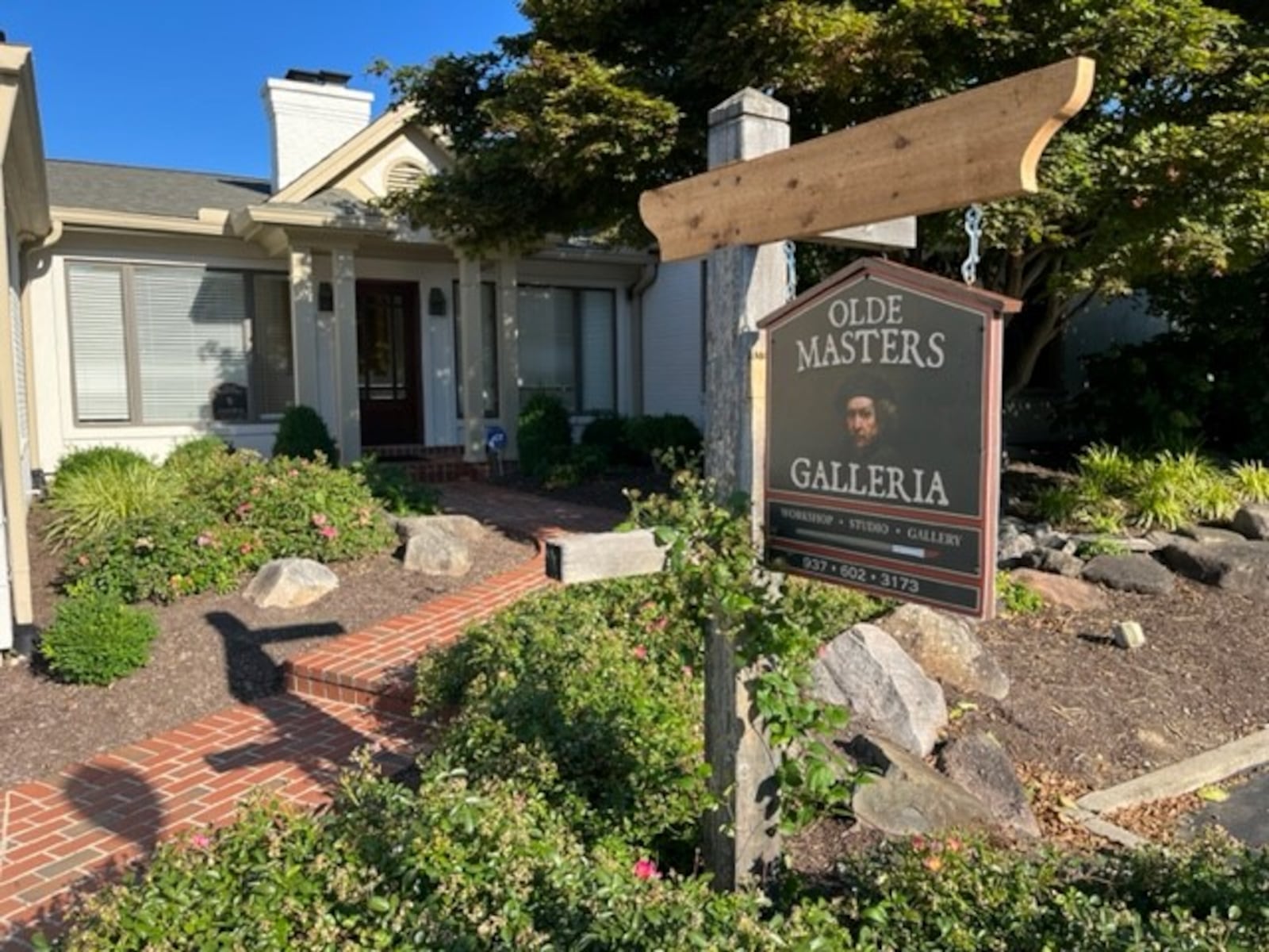 Olde Masters Galleria, a Centerville art business offering artists a space to rent, showcase their work and develop their skills, has moved to 55 Rhoads Center Drive.