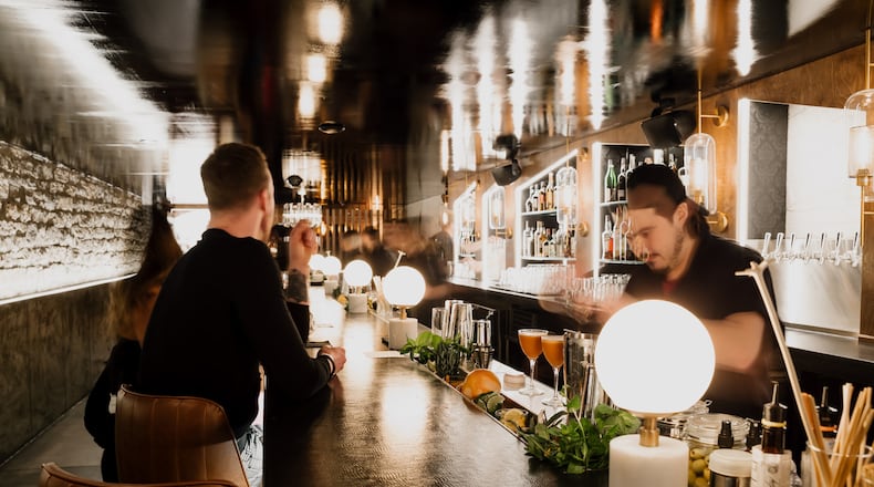 Tender Mercy, a new cocktail bar at 607 E. Third St. in Dayton, plans to hold a grand opening March 12. CARRS & CO. PHOTOGRAPHY HOUSE