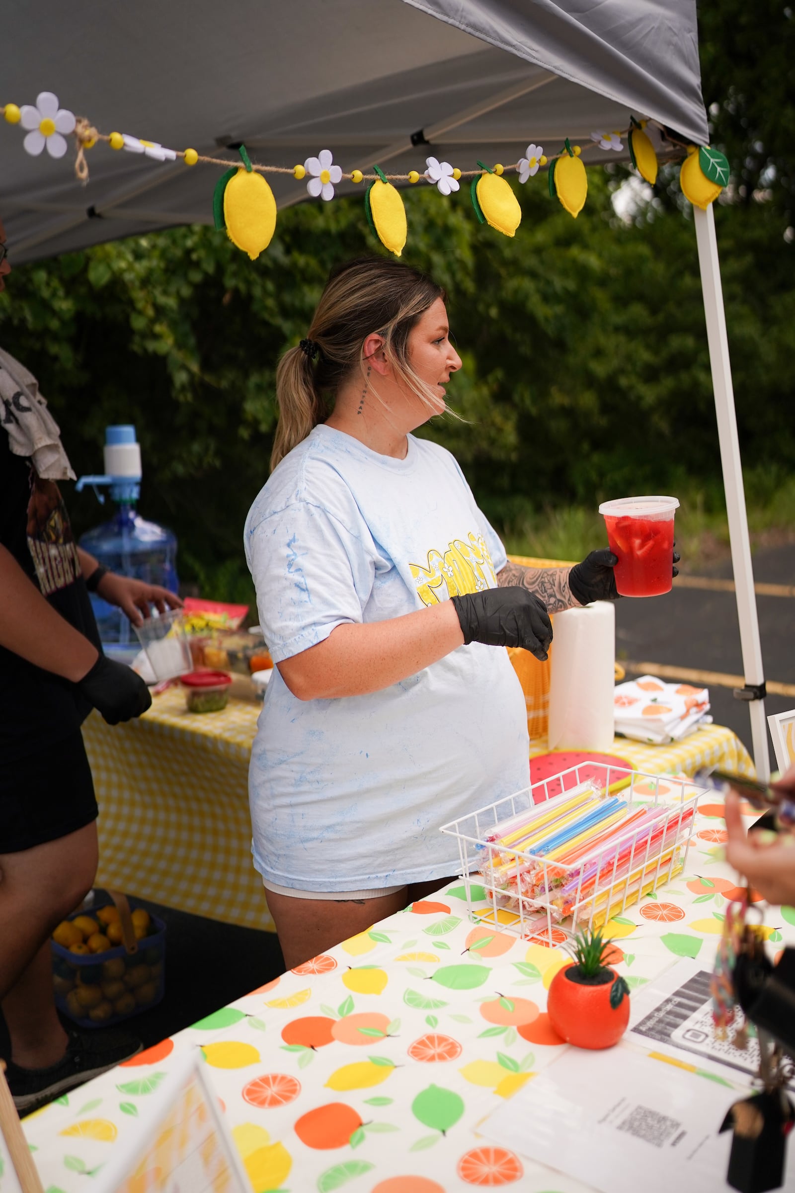 Alyssa Garberich, from Springfield, started Undisputed Sip about a month ago. This is a fresh lemonade shake-up business that offers them in a 32 ounce cup with several flavor and topping options. Contributed